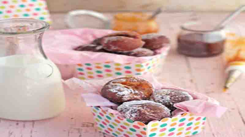 Donuts or donuts filled with jam | Recipes for Kids