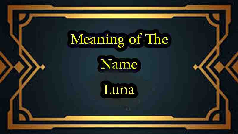 Meaning Of The Name Luna, Origin, Personality & Popularity